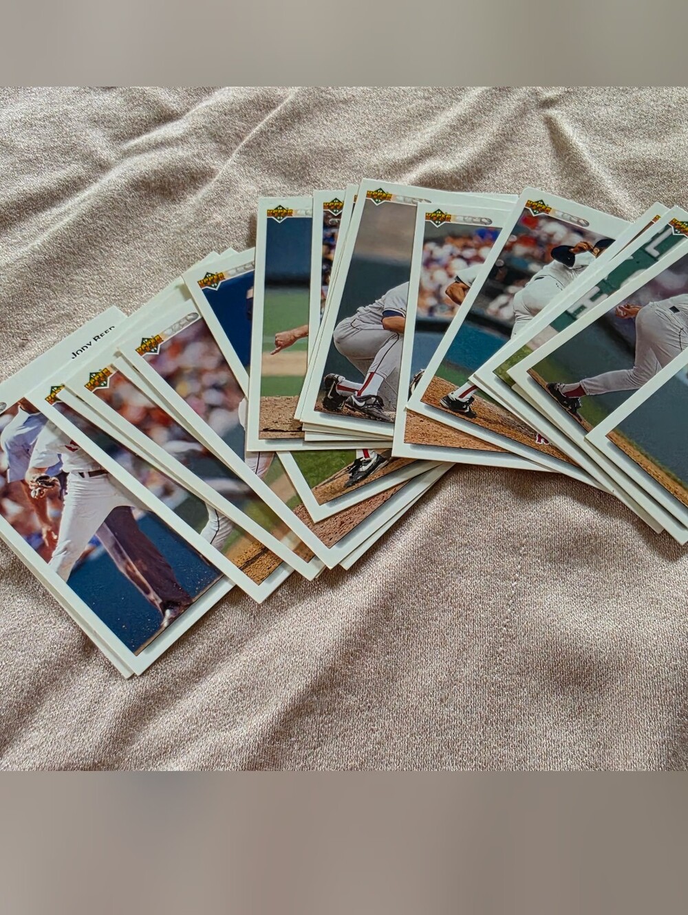 Vintage 1990s Upper Deck Red Sox Card Lot Of 20